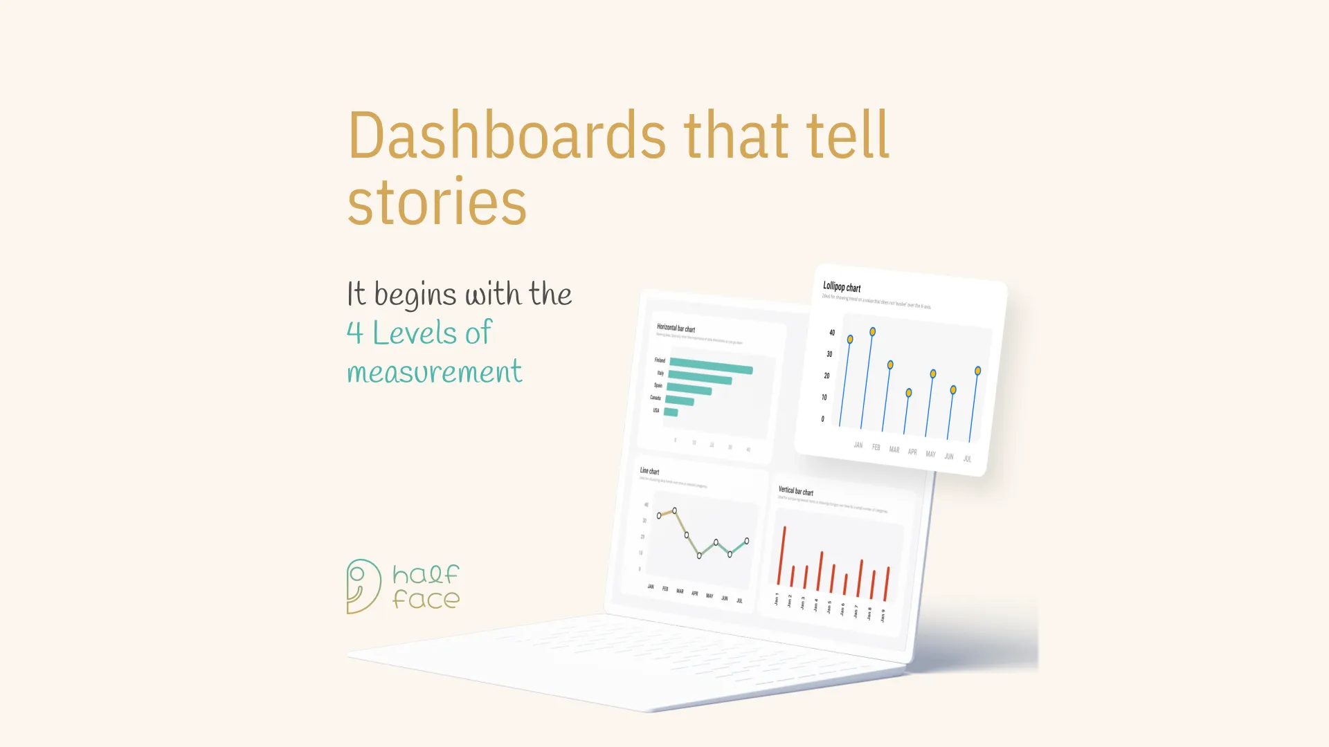 Storytelling with data — choosing the right chart