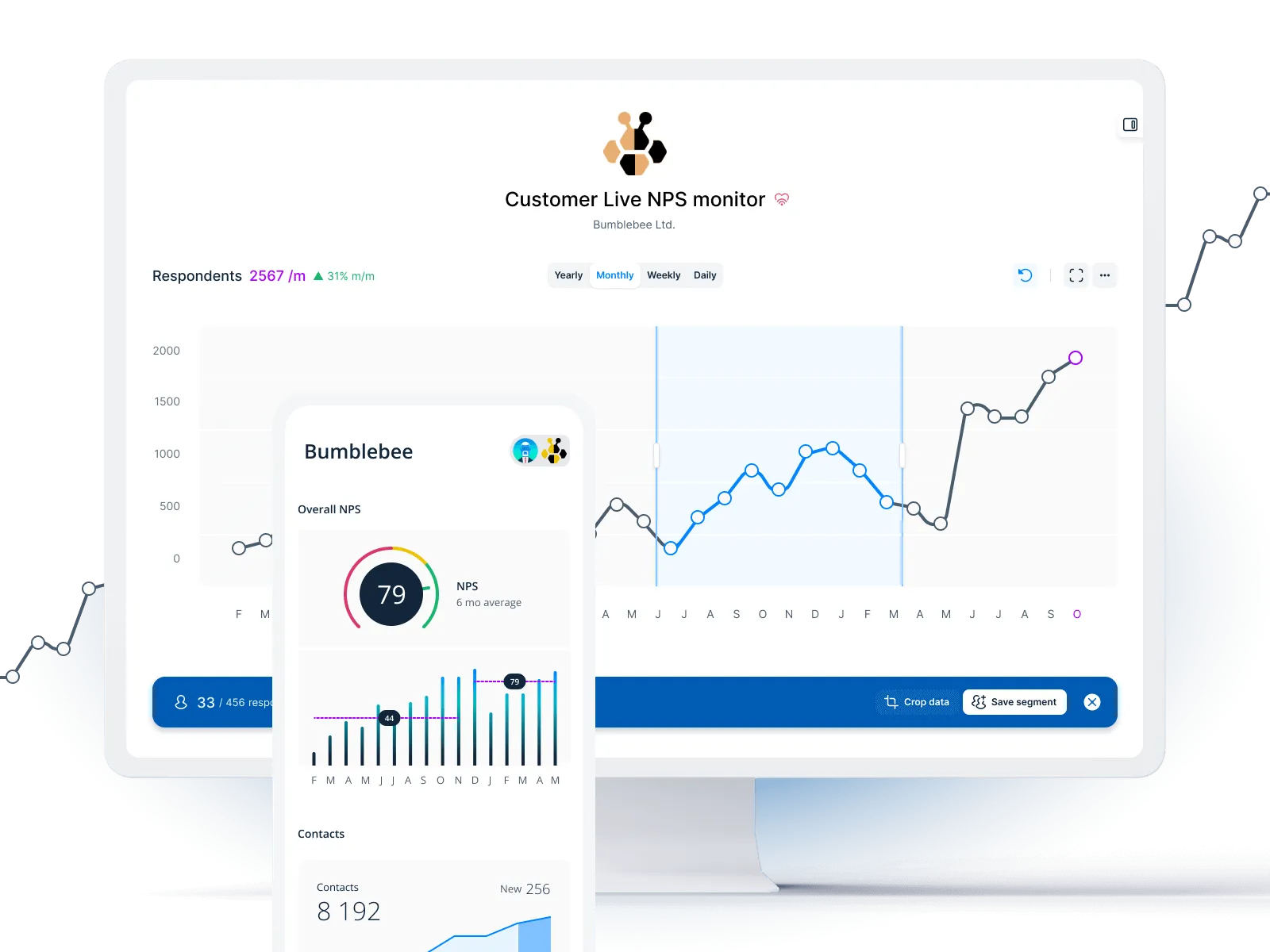 B2B SaaS feedback platform home screen