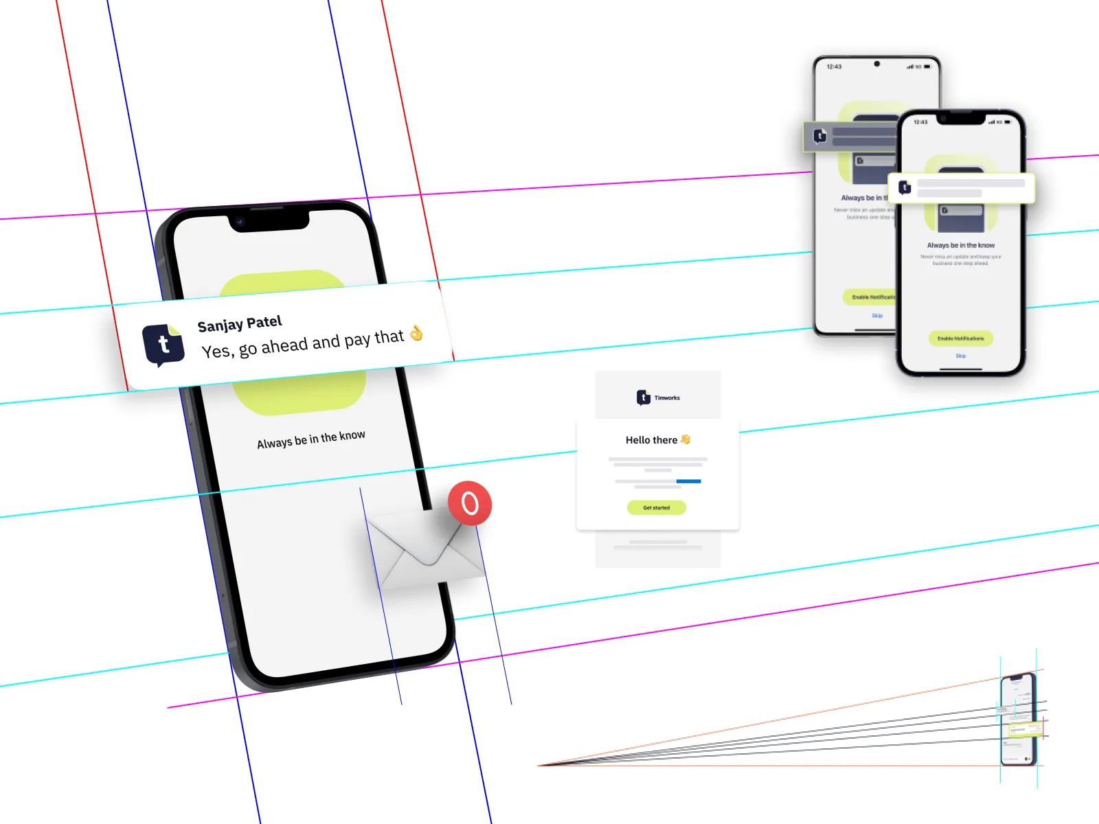 Perspective mockup framework
